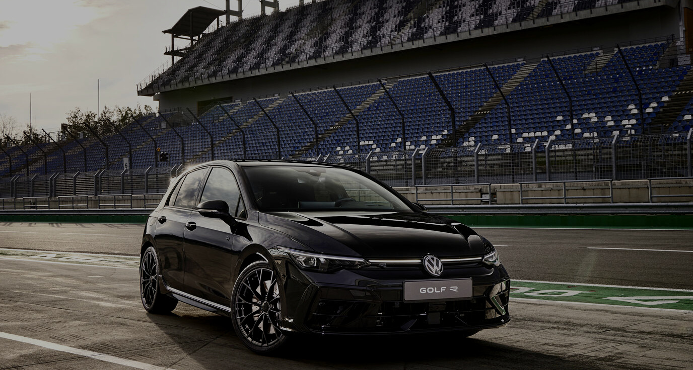 Black Volkswagen Golf R